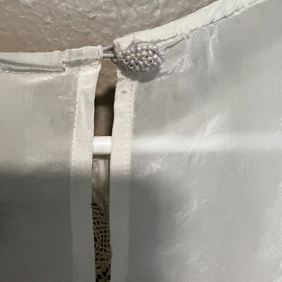 NWT Farm Rio Off White Lace Blouse - Picture 6 of 9